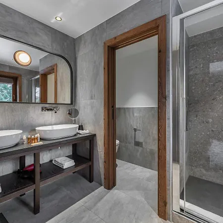 Neuf Au Mont D'arbois Avec Piscine, Hammam, Et Chef Cuisinier - Fr-1-569-92 * Megeve