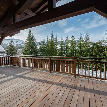 Neuf Au Mont D'arbois Avec Piscine, Hammam, Et Chef Cuisinier - Fr-1-569-92 Chalet *