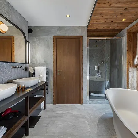 Chalet Neuf Au Mont D'arbois Avec Piscine, Hammam, Et Chef Cuisinier - Fr-1-569-92 *