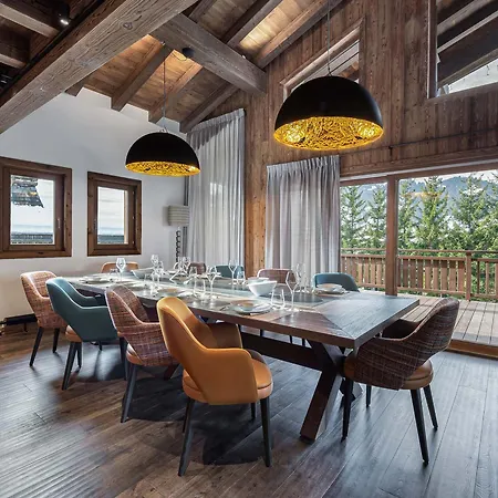Neuf Au Mont D'arbois Avec Piscine, Hammam, Et Chef Cuisinier - Fr-1-569-92 Chalet Megeve