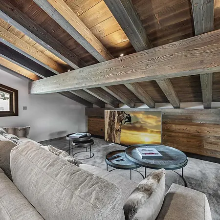 Chalet Neuf Au Mont D'arbois Avec Piscine, Hammam, Et Chef Cuisinier - Fr-1-569-92 Megeve